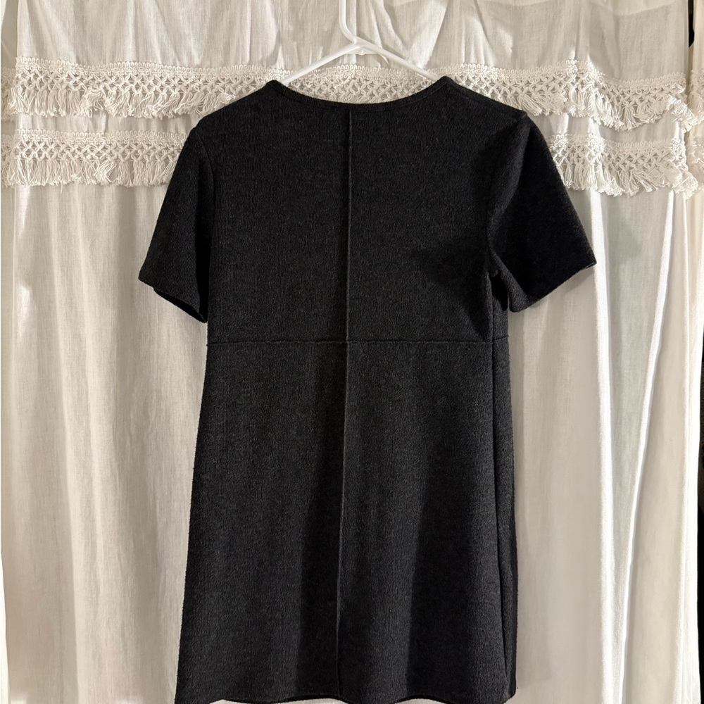 Zara Classic Black Short Sleeve Dress - Picture 3 of 3